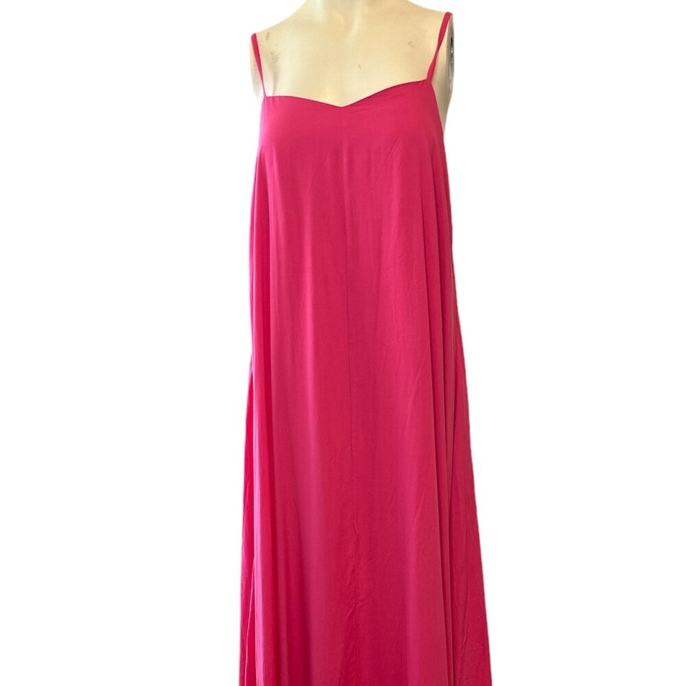 NWOT Citrine Swim Hot Pink Lizzie Maxi Dress. Size M